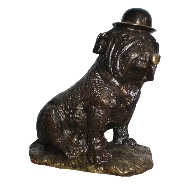 Brass metal made Dog Statue