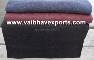 ผ้าห่มบรรเทาเพื่อมนุษยธรรมผลิตในโรงงานอินเดียที่มีหลายสีและดีไซน์แบบทึบและลายทาง - Product Image 4