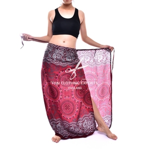 La polla de Printed Sarong Pantalones de abrigo pantalones de playa - Product Image 2