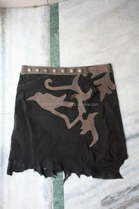 High Quality New Style Genuine <b>Leather</b> Hand Made Women <b>Skirt</b> Fully Customized Casual Short Sexy Women Mini Genuine <b>Leather</b> <b>Skirt</b> - Product Image 3