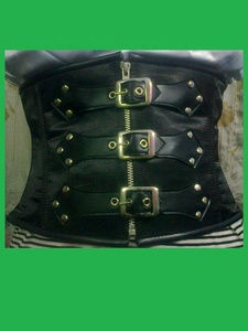 High quality new style sexy Leather corset for women Body Shaping vest USA 2023 - Product Image 2