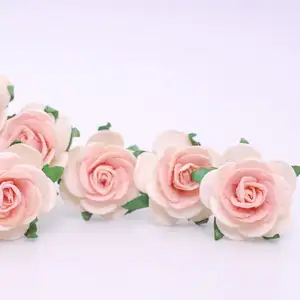 Бумажные цветы ручной работы, розы, тутовая бумага