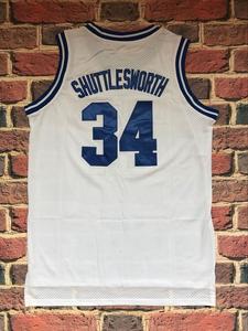 Jersey de baloncesto unisex de talla grande transpirable de secado rápido, conjunto de uniforme bordado de sarga, ropa de baloncesto personalizable - Product Image 4