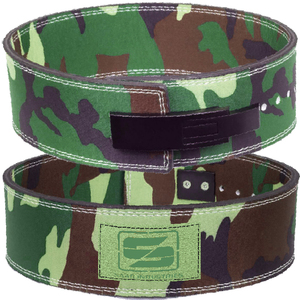 เข็มขัดหนังยกน้ำหนักสำหรับทุกเพศ10/13มม. อุปกรณ์ยิมเข็มขัดยกน้ำหนักแบบปรับได้ตามต้องการ - Product Image 1