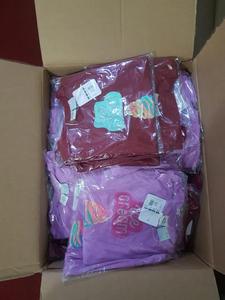 Original de la marca etiquetas chicas Pastel 100% algodón camiseta niños lisa de manga corta Tops edades 2-12 años Bangladesh mucho Stock - Product Image 5