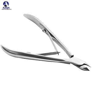 Cortaúñas Profesional de Acero Inoxidable con Doble Resorte y Cuchillas Delgadas para Uso en Salón de Belleza y Manicura - Product Image 4