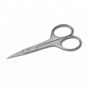 Tijeras de Uñas de Acero Inoxidable, Punta Extra Fina, Tijeras Profesionales para Manicura - Product Image 1