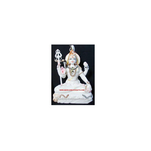 Makrana-estatua de mármol blanco, Lord Shiv Ji - Product Image 1