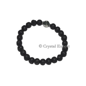 Buy New Design Lava Stone <b>Bracelets</b> with Chokoreiki Hand Crafted <b>Beaded</b> <b>Bracelets</b> - Product Image 1