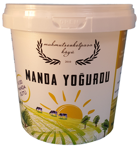 Seau en plastique pour yaourt de 1 litre avec couvercle, emballage alimentaire rond de 40 oz avec poignées, matériau PP de qualité alimentaire, couleur personnalisable IML - Product Image 1