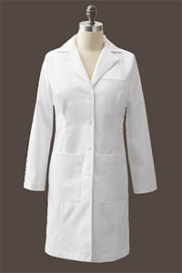 Manteau de docteur blanc Manteaux de lac Manteaux médicaux unisexes Uniforme d'hôpital - Product Image 3