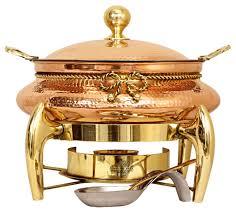 Grill rôtissoire rond en laiton et cuivre, produit de luxe, pour la cuisine - Product Image 5