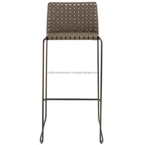 Directo de fábrica Suministros de muebles Taburete de Bar Alto en tamaño Taburete de bar de metal de hierro en venta al por mayor Bajo descuento - Product Image 1