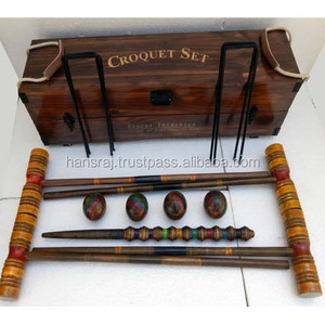 Sac emballé Set de croquet vintage avec tailles assorties - Product Image 2