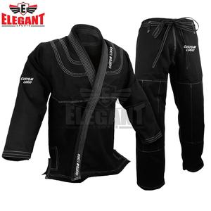 Bleu BJJ kimono jiu jitsu gi costume 100% coton 350 gramme 450 gramme perle armure arts martiaux porter combat kimono compétition bjj costume - Product Image 6