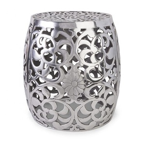 Taburete lateral de METAL/taburete de mesa decorativo - Product Image 1