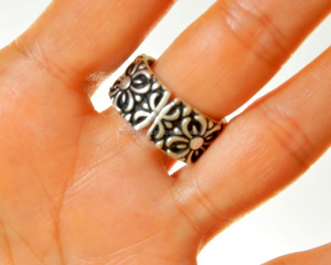 Anneau de moto bohème en acier inoxydable plaqué or 10K/18K - Product Image 6