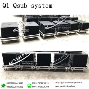Lautsprecher box linie array Q1 Qsub subwoofer