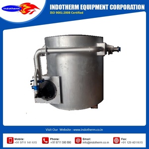 Fourneau de fusion à creuset au gaz de qualité supérieure certifié ISO9001 48KW avec creuset en carbure de silicium pour usine de fabrication - Product Image 5