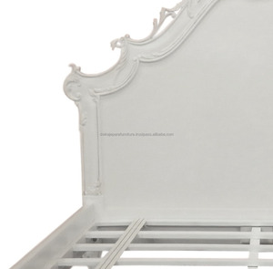 เฟอร์นิเจอร์เตียงอินโดนีเซีย-เฟอร์นิเจอร์ฝรั่งเศสจังหวัดห้องนอนมะฮอกกานี - Product Image 4