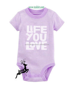 Ropa de Bebé al por Mayor, Mamelucos de Algodón Orgánico con Estampado, Body de una Pieza para Bebé Niño, Algodón de Bambú con Botones a Presión - Product Image 2