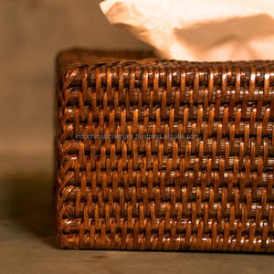 กล่องใส่กระดาษทิชชูหวายธรรมชาติ100% - Product Image 4