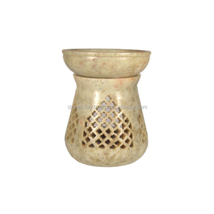 Soapstone Aroma <b>Oil</b> <b>Burner</b>, Handmade Aroma <b>Oil</b> Warmers - Product Image 1