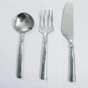 Juego de cubiertos de acero inoxidable ecológico de estilo real, 4 cubiertos de Metal sostenibles para el hogar, Hotel, fiestas, bodas - Product Image 3