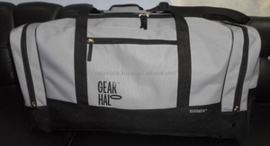 Bolsa de lona impermeable para yoga y gimnasio de gran capacidad con logotipo personalizado para hombres y mujeres, bolsa de hombro para viajes y fitness - Product Image 5