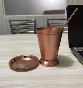 Venta al por mayor de tazas artesanales de cobre mula de Moscú 100% tazas de cobre puro sólido vasos por fabricante indio - Product Image 2