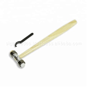 Martillo de madera para hacer joyas, herramientas y equipos de joyería, mango de madera, Envío Gratis - Product Image 3