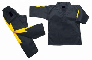 Nouveaux costumes de kickboxing et pantalons de kickboxing Fournisseur d'uniformes de kickboxing et ensembles de kickboxing à col en v Freestyle - Product Image 6