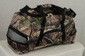 Sacs Premier de logo personnalisé Sac de sport unisexe camouflage imperméable avec fermeture éclair Polyester - Product Image 6