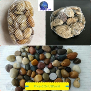 Proveedor superior indio Pavimentación negra Guijarros de alto pulido Adoquines Piedra natural Paisajismo decorativo Embalaje suelto Competitivo - Product Image 5