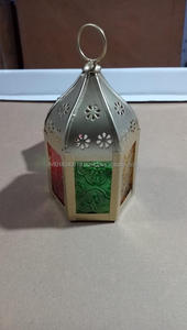 Mini lanterne marocaine petite lanterne à bougie lanterne de table en métal petite lanterne suspendue - Product Image 5