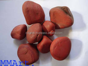Pierres de Jaspe Rouge Sang Naturel Polies et Galets - Product Image 5