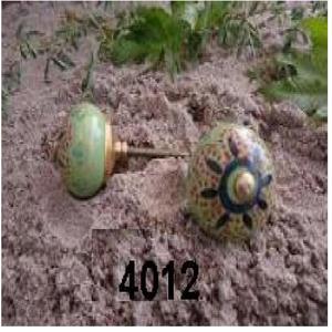 Tiradores de cajón de perilla de cerámica Vintage para perilla de ventana de puerta de armarios de cocina - Product Image 2