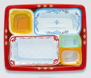 一次性食品容器便当餐盒超市设备一次性塑料寿司托盘