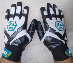 Guantes de bateo de béisbol de cuero PU personalizados de alta calidad de cuero suave profesional de béisbol Softball guantes de bateo 2025 - Product Image 4