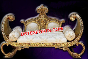 Ensemble de canapés de mariage en teck moderne occidental avec chaises pour les mariages asiatiques - Product Image 6