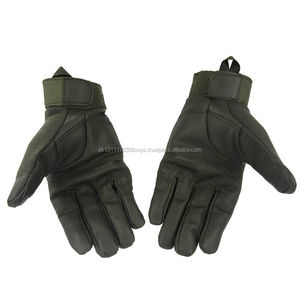 Guantes tácticos de caza resistentes al corte de dedo completo, logo personalizado de brushsports, color negro, venta al por mayor, 2022 - Product Image 5