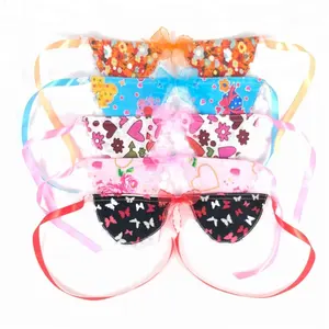 Dog Grooming Cat Striped Bow Tie Animal Bowtie Collar Pet Adjustable Neck Colorful Necktie For Party made in Vietnam