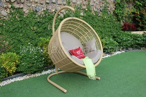 EAGLE COLLECTION-Hamaca de mimbre sintética moderna, columpio para exteriores con estilo, para uso en el jardín, diseño más popular, hecho de plástico - Product Image 3