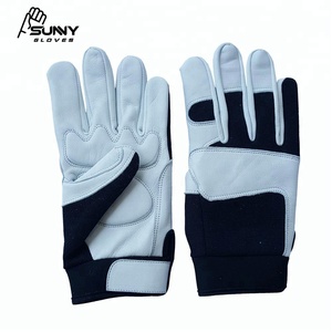 Gants de gaming en cuir pour mécaniciens, produit de haute qualité et personnalisé - Product Image 5