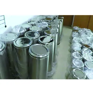 <b>Swing</b> Lid Waste <b>Bin</b> Stainless Steel Any Size Sustainable,stocked - Product Image 1