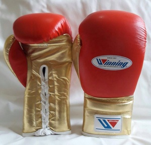 Winning New Gants de boxe professionnels gagnants Gant personnalisé en cuir gant à lacets IMPBG-008 - Product Image 1