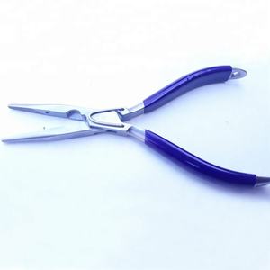 Pince de pêche à la mouche en acier inoxydable OEM à forte demande Outils manuels de haute qualité avec anneau fendu et ressort - Product Image 2