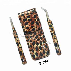 Pince à épiler de marque privée d'extension de cils en acier inoxydable japonais de prix usine pour l'extension de cils - Product Image 6