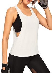 เสื้อกล้ามใส่ออกกำลังกายของเด็กผู้หญิง,เสื้อกีฬาใส่วิ่งเล่นโยคะโลโก้แบบเฉพาะ - Product Image 4