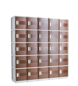 Five Tier ABS Plastic Door Ventilation Mini Locker - Product Image 2